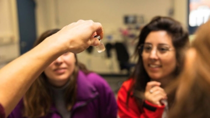 Foto gente con bacterias